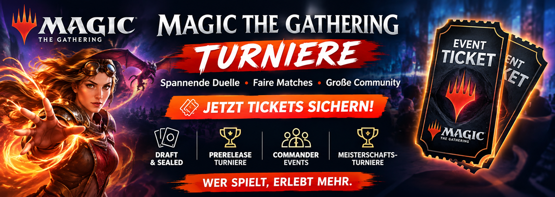 Magic: The Gathering - Turnier Tickets